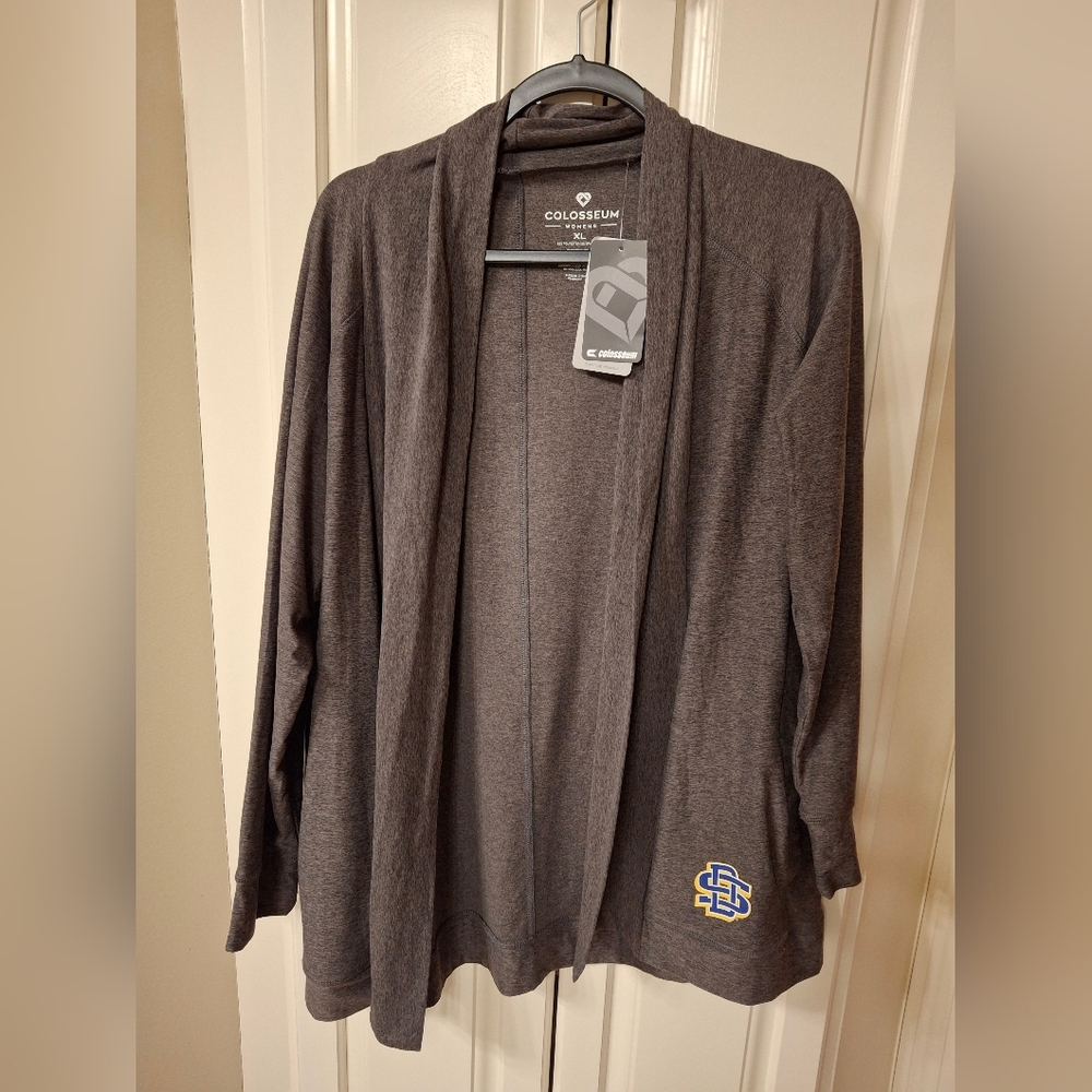 Nwt Colosseum SDSU Jackrabbits Women's Gray Sweater